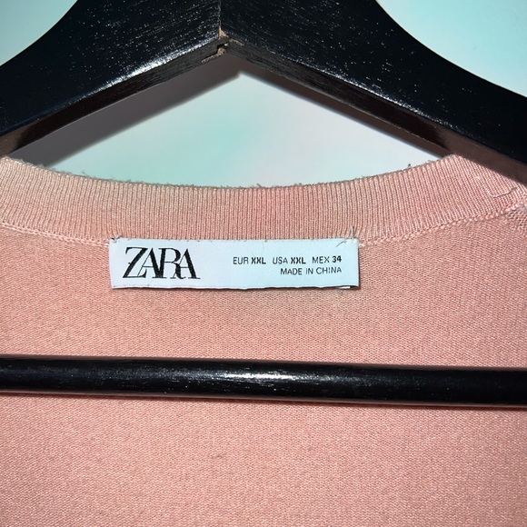 Zara Pink Cardigan - Picture 2 of 2